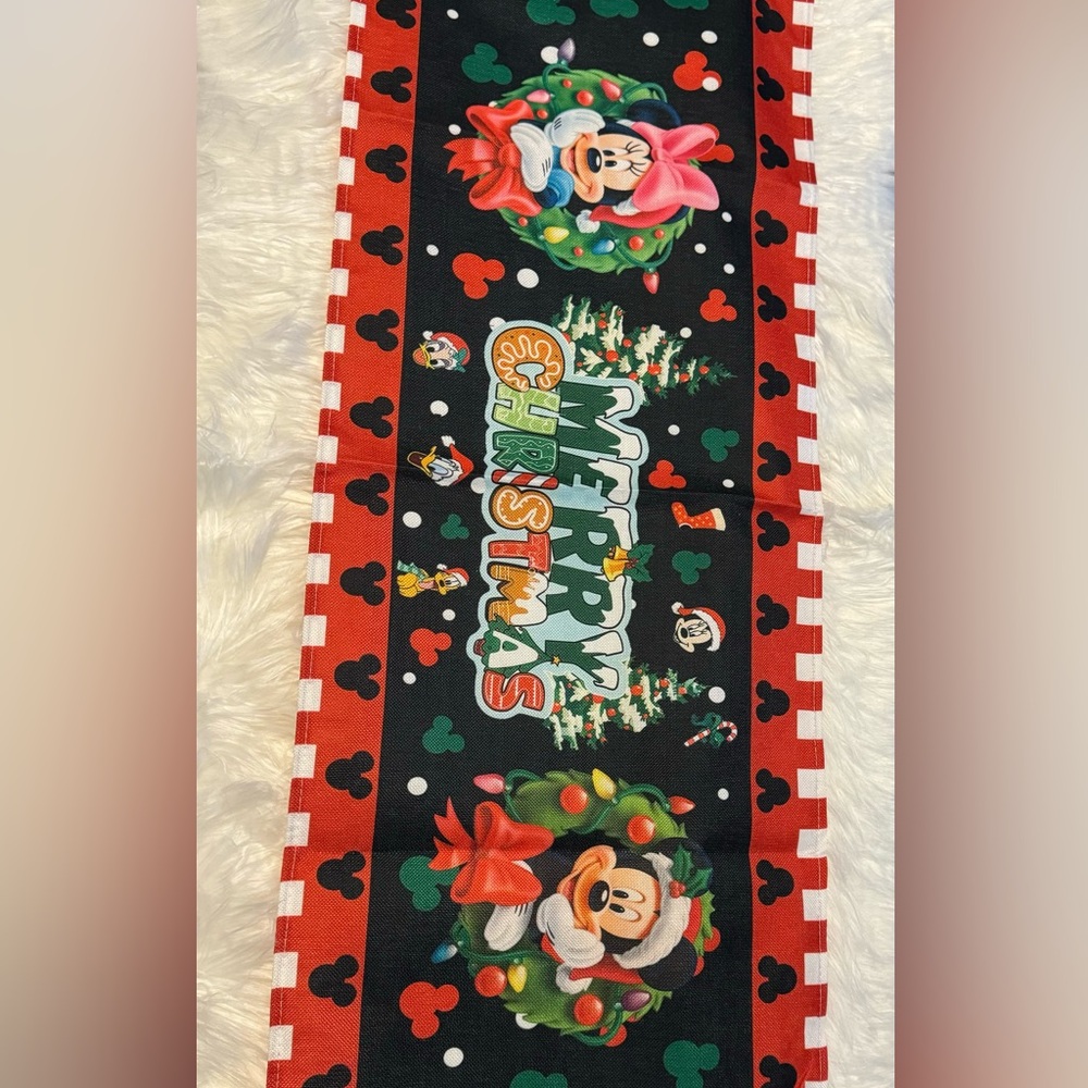 NEW Disney Christmas Table Runner 13x72